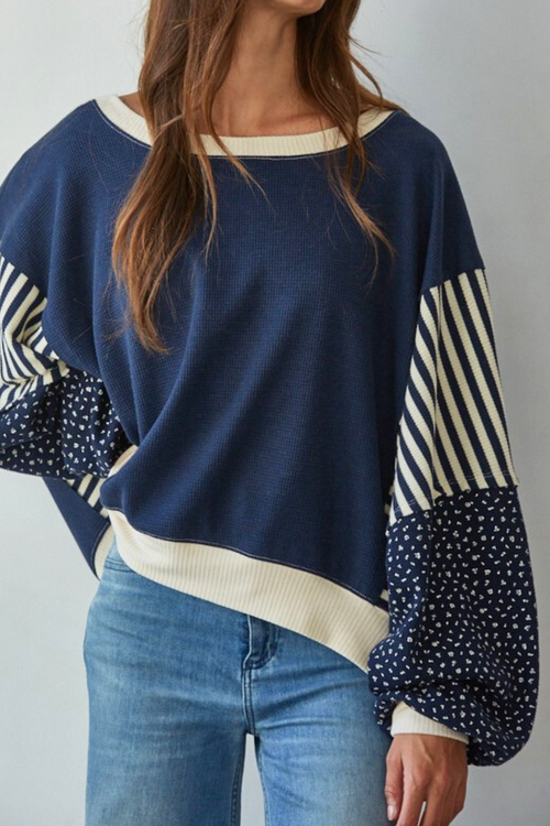 Braleigh Patchwork Top from By Together