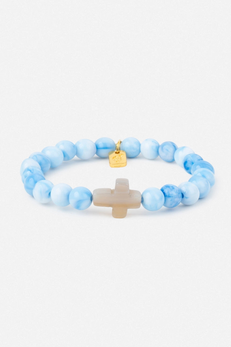 Ocean Cross Bracelet by Elevated Faith