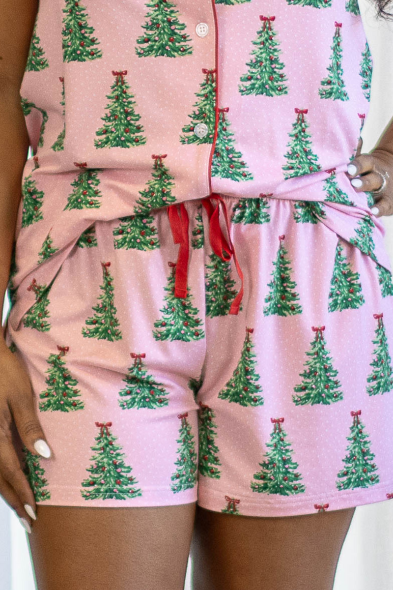 Noelle Bow PJ Shorts