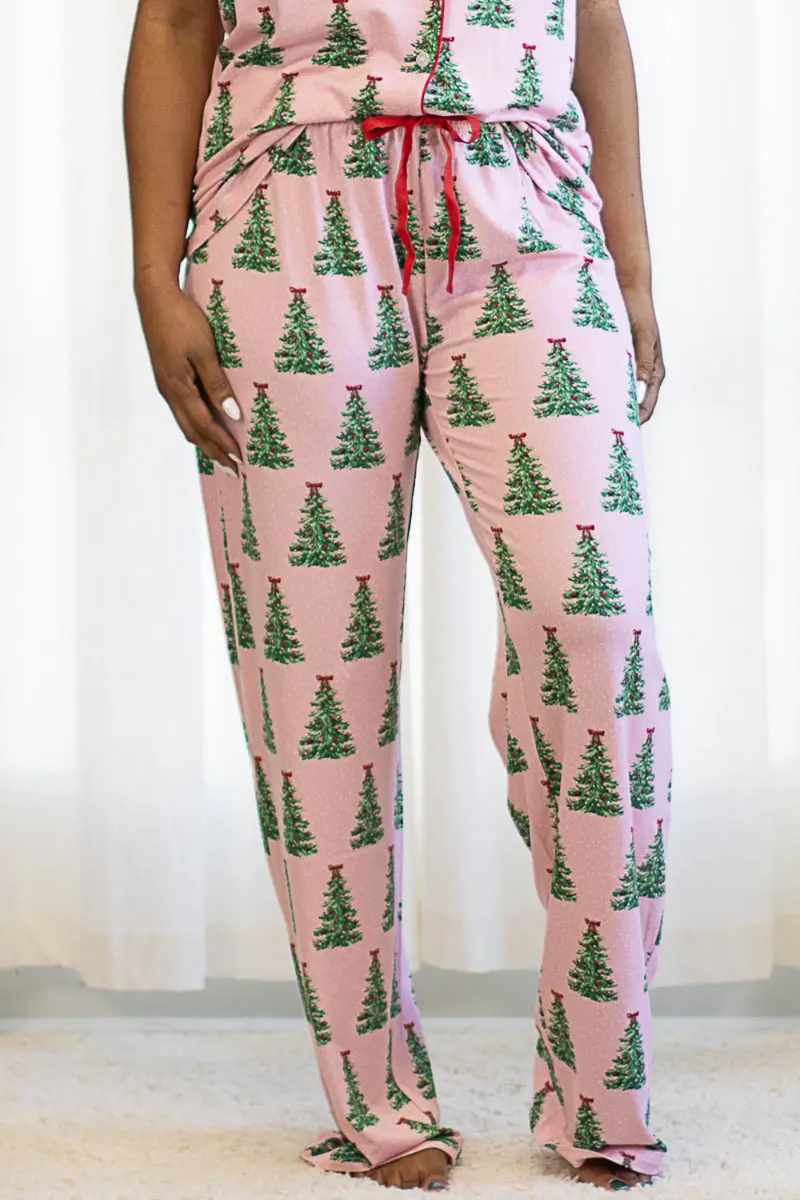 Noelle Bow PJ Pants