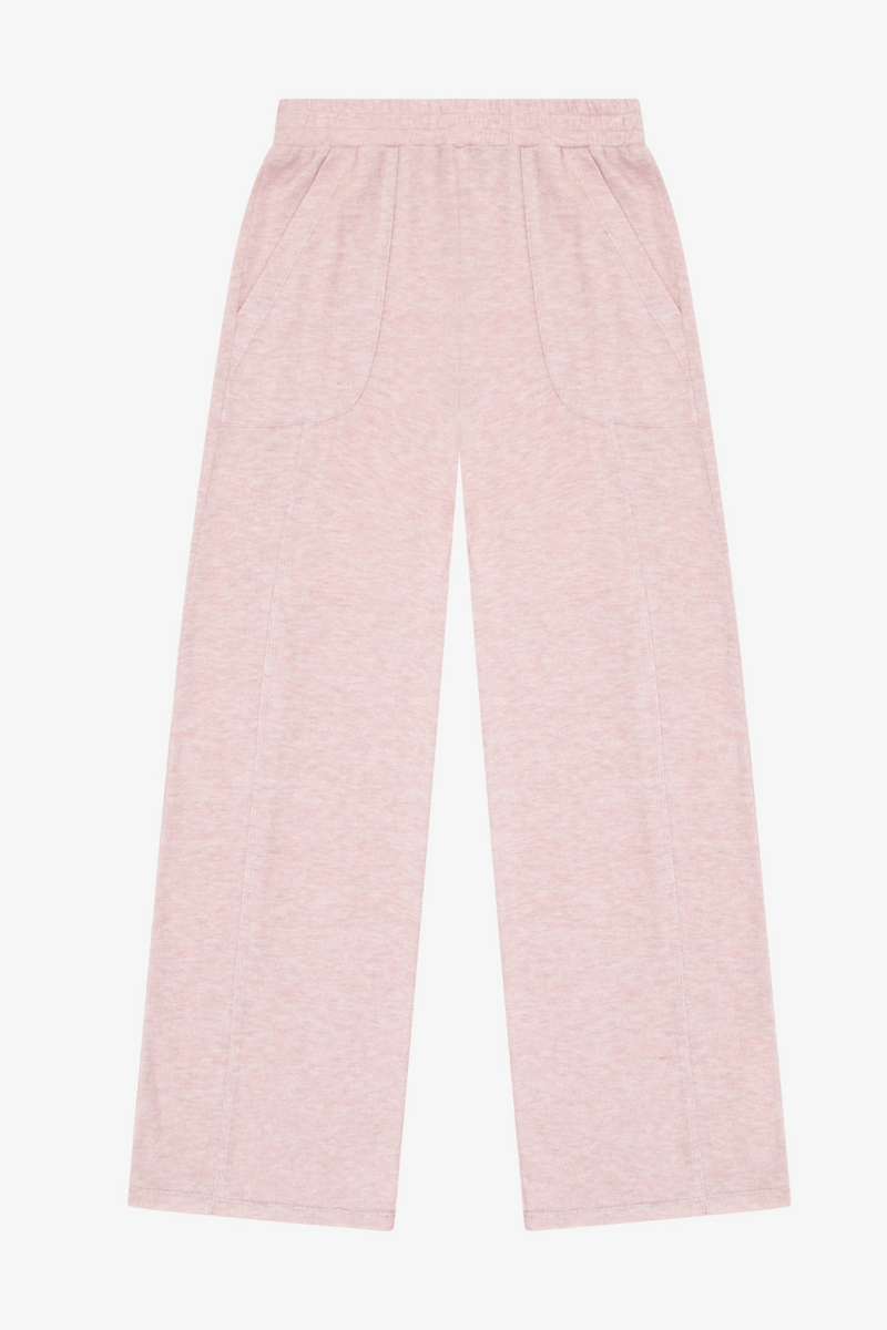 Hacci Jersey Wide Leg Pocket Pants By TENLY