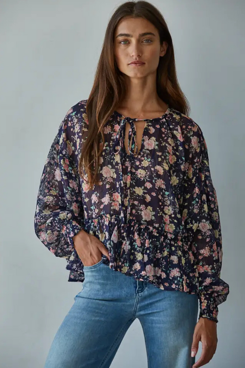 Taylor Floral Top from By Together