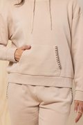 Garment Dyed Hoodie w/Stitching Detail by Vintage Havana
