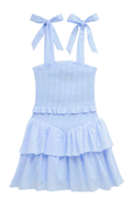 Girls Emerson Dress in Baby Blue by Katie J NYC