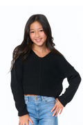 The Cozy Crop Sweater by Malibu Sugar