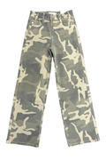 KanCan Girls Camo Wide Leg Jean