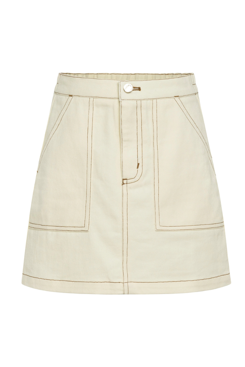 Sydney Skirt in Tan by PLEAT