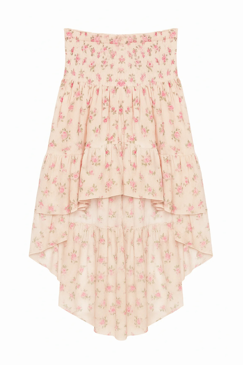 Junior Juliet Skirt in Vintage Bunches by Katie J