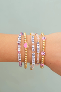 God is Good Letter Bracelet by Elevated Faith