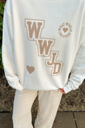 WWJD Unisex Sweatshirt by Elevated Faith