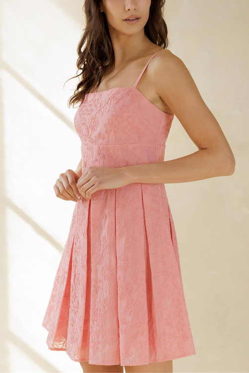 Olivia Floral Embroidery Dress