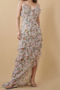 Tinsley Floral Ruffle Maxi Dress