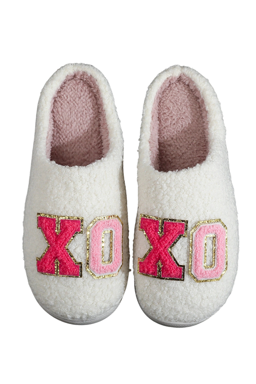 XOXO Patch Slippers