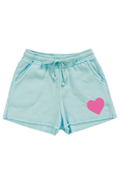 Heart Raw Edge Pocket Short by T2Love