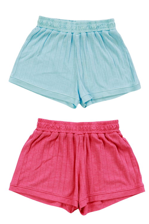 Cozy Ribbed Shorts by T2Love