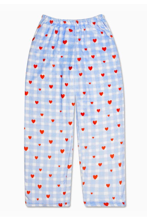 Gingham Hearts Plus Pants by iScream