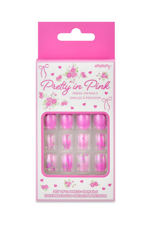 Pretty in Pink Press On Nail Set by iScream