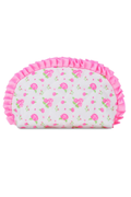 Pretty in Pink Press Oval Cosmetic Bag by iScream