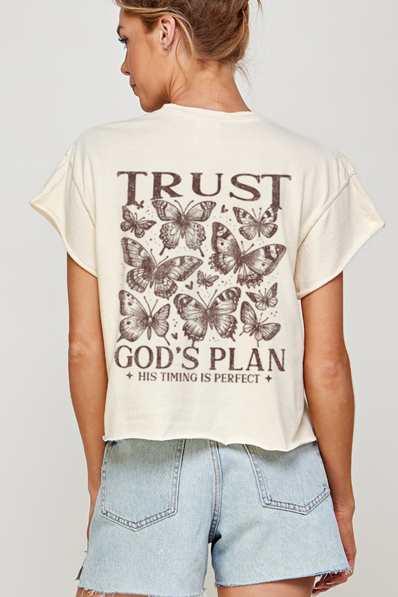 Trust God's Plans Vintage Tee
