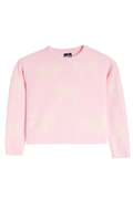 Katie J NYC Girls Parker Crew Bow Sweater