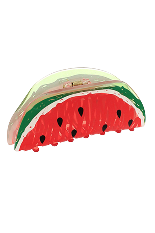 Watermelon Hair Claw Clip