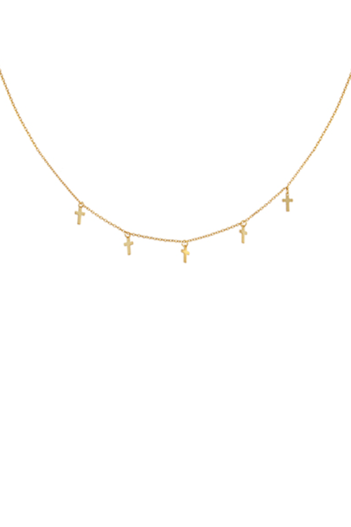 Cross Charm Necklace
