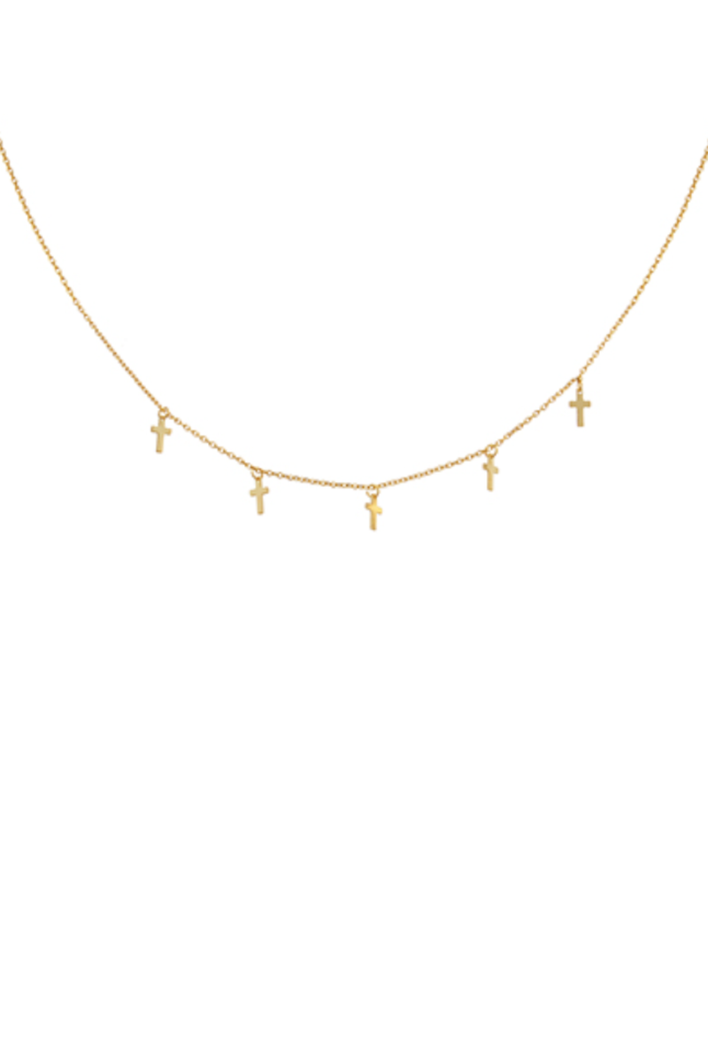 Cross Charm Necklace