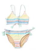 Surfer Stripe Two Piece Swimsuit by Shade Critters
