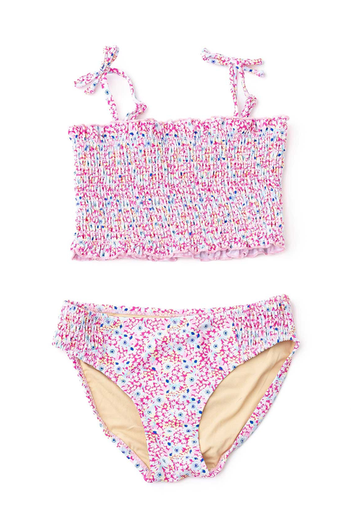 Floral Ditsy Girls 2Pc SwimSuit by Shade Critters