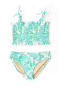 Mint Rose Girls 2Pc Swimsuit by Shade Critters