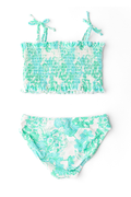 Mint Rose Girls 2Pc Swimsuit by Shade Critters