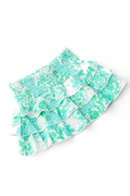 Mint Rose Girls Ruffle Swim Skirt by Shade Critters