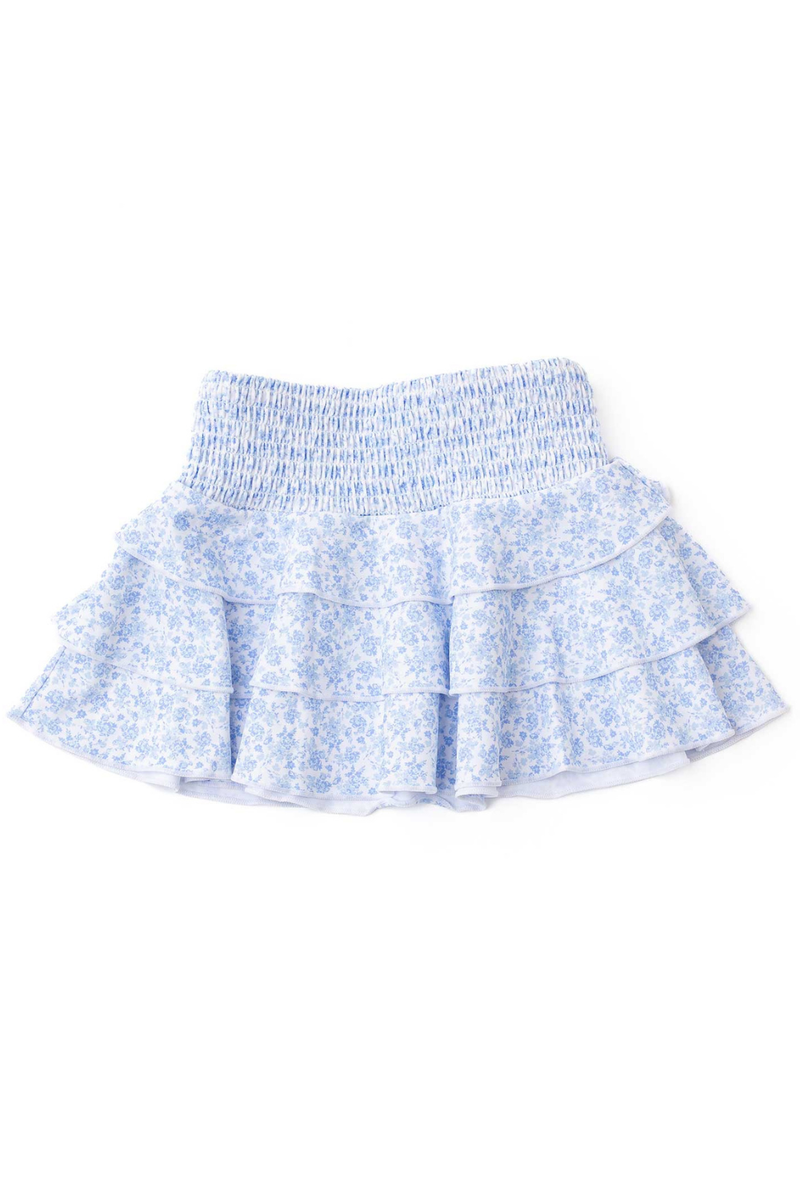 Coastal Gardens Girls Ruffle Swim Skirt by Shade Critters