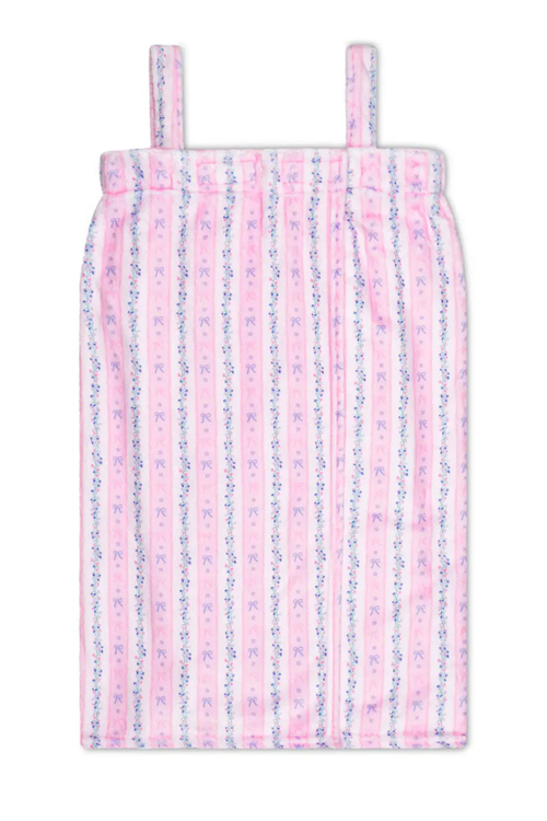 Floral Stripes Spa Wrap by iScream