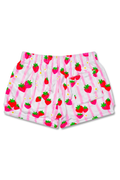 Strawberry Stripes Plush Shorts by iScream