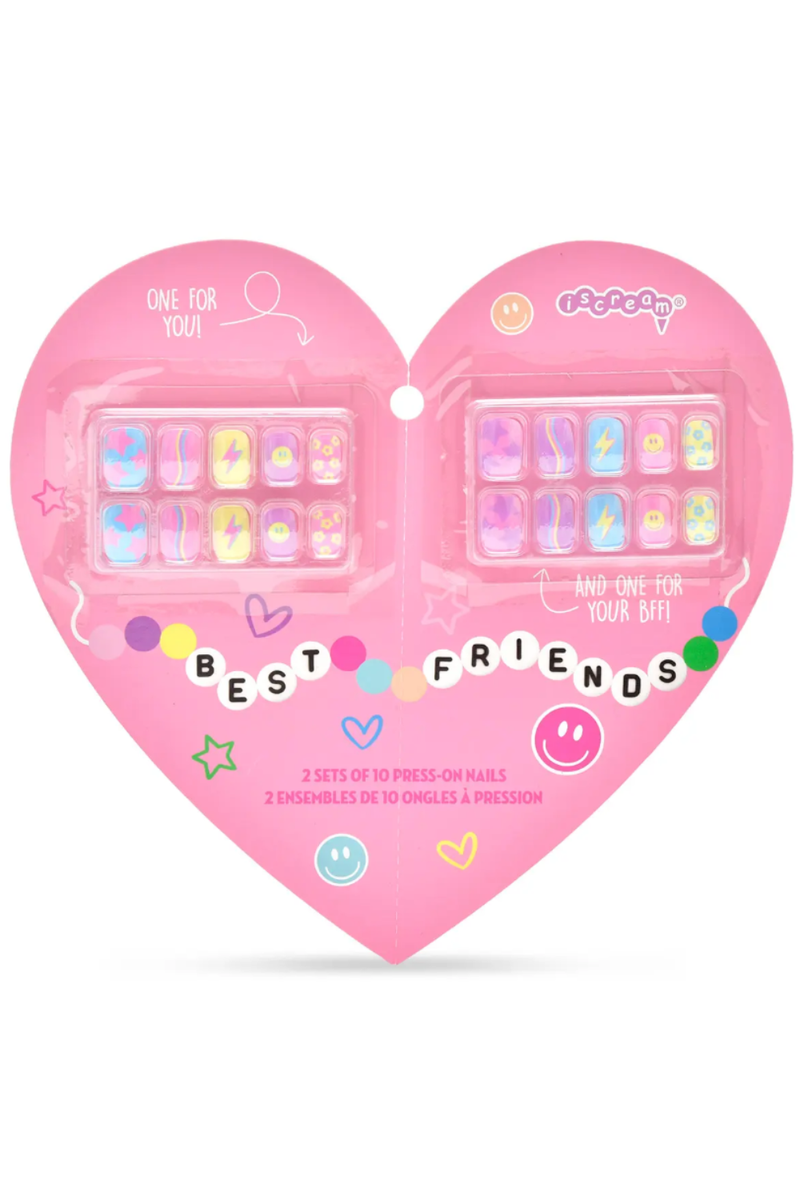 Best Friends Press on Nails by IScream