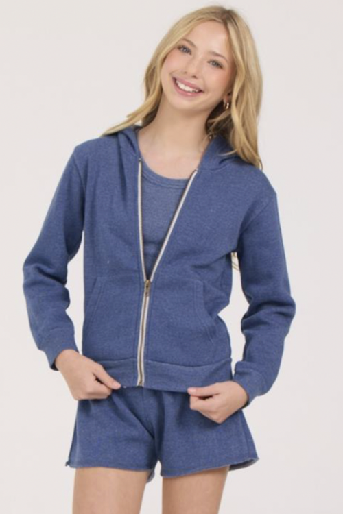 Amara Full Zip Hoodie by Vintage Havana