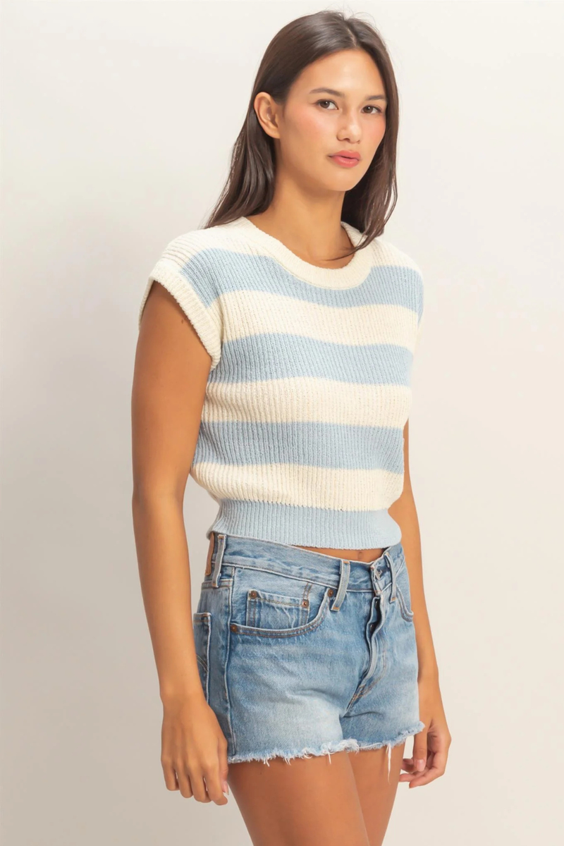 Layla Stripe Sweater Top