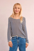 Seaside Stripe Top by Molly Bracken