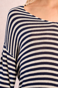 Seaside Stripe Top by Molly Bracken