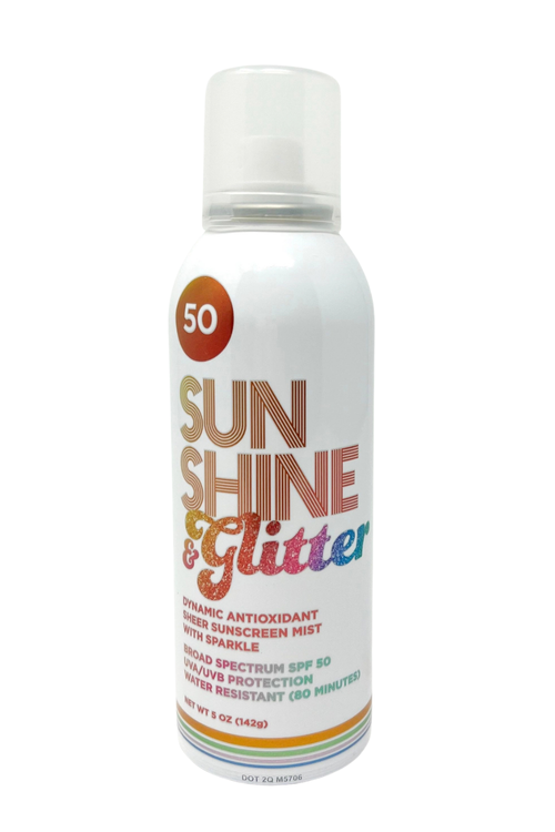 Sunshine & Glitter Shimmer Spf 50 Mist
