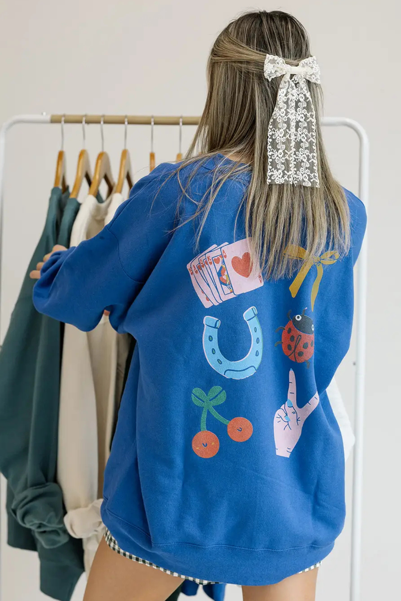 How Lucky Are We Sweatshirt