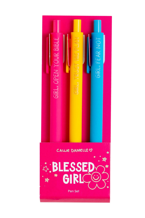 Blessed Girl Pen Set