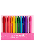 Color The World With Kindness Pen Set