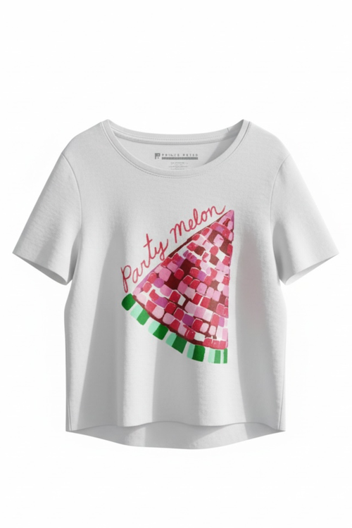 Girls Party Melon Tee by Prince Peter