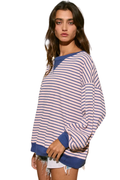 Everyday Striped  Pullover Top