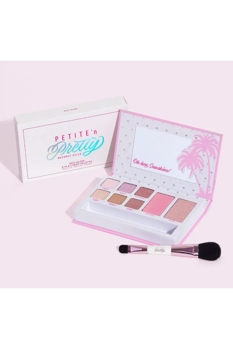 9021-GLOW! Eyeshadow & Cheek Palette