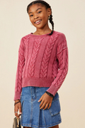 Olivia Cable Knit Sweater