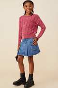 Olivia Cable Knit Sweater