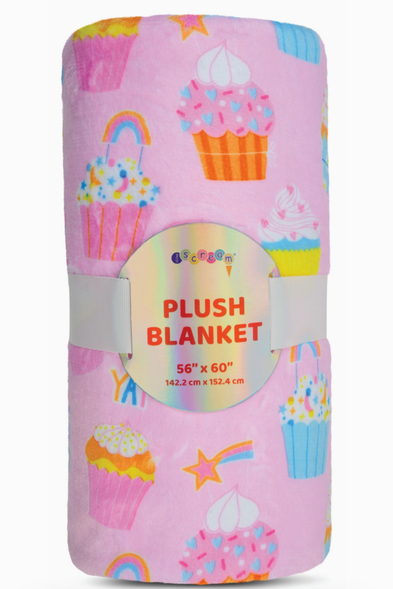 Cupcake Party Plush Blanket